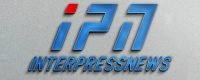 Interpressnews logo with the agency name displayed on a clean background.