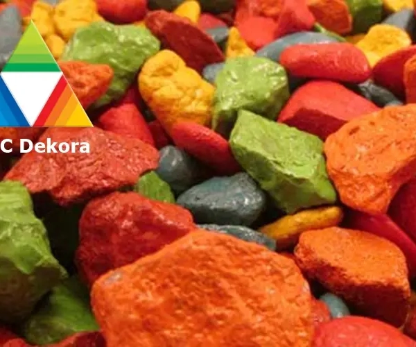 This decorative sand and crushed stone in Georgia is produced only by us.