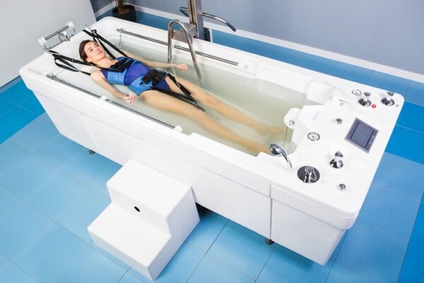 Underwater Spinal traction is a unique Physiotherapeutic Procedure