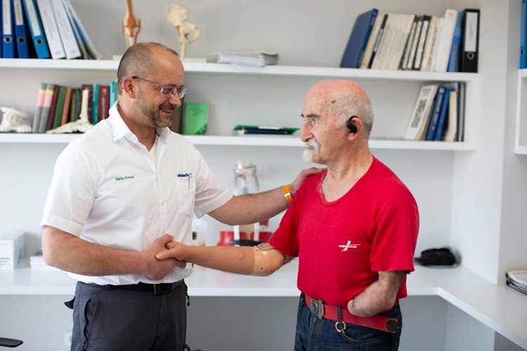 Prosthetic rehabilitation and orthopedic services.