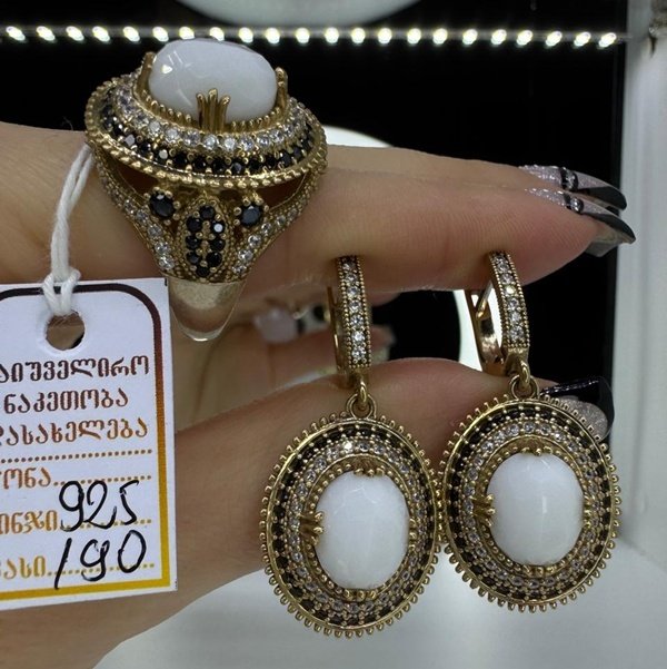 Silver jewelry from different countries of the world.