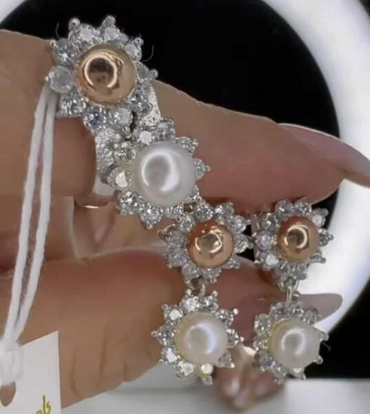 Silver jewelry from different countries of the world.