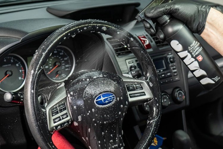 The vehicle’s dry cleaning