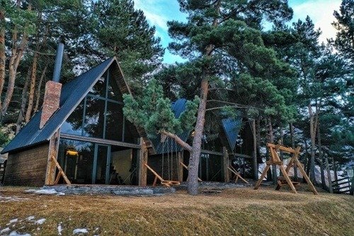 Kazbegi, ideal for friendly gatherings and groups of up to 20 people.