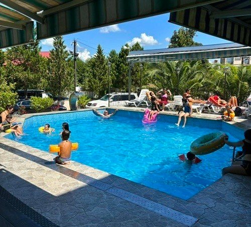 Holidays at one of the most beautiful resorts on the Black Sea coast on a beach with magnetic sand.
