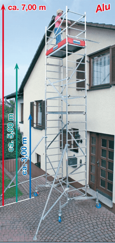 We sell all types of ladders and support systems of the German brand KRAUSE