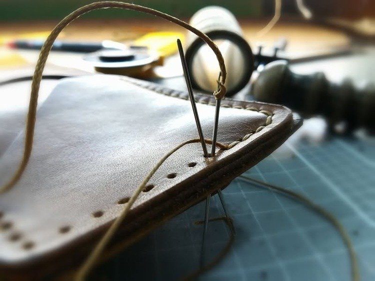 Handmade from genuine leather. Made in Georgia.