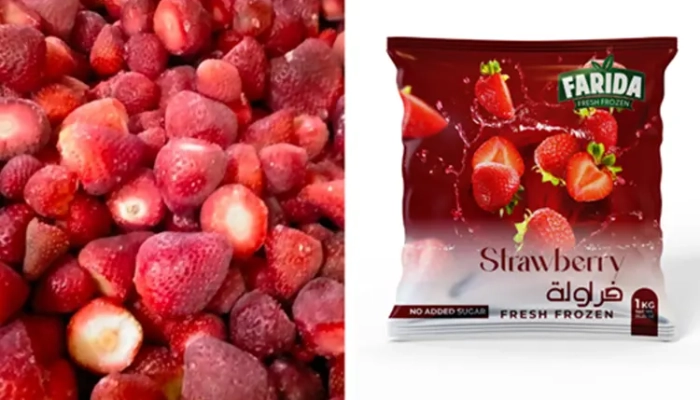 Supply from Egypt of frozen and fresh fruits, dehydrated herbs, spices and beans.