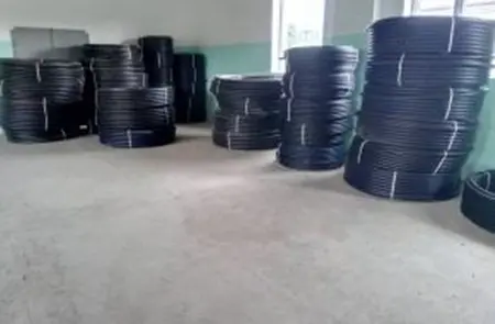 Manufacturing of high quality polyethylene pipes with diameters from 20 mm to -110 mm