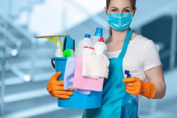 Cleaning service that is engaged in cleaning houses, apartments and commercial premises